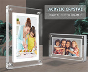 New! Battery Operated Acrylic Digital Photo and Video Frame