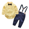 Boy's Long Sleeve Shirt Two-piece Set